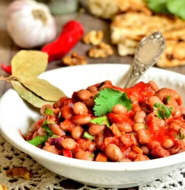 Bulgarian Homemade Bean Salad Recipe